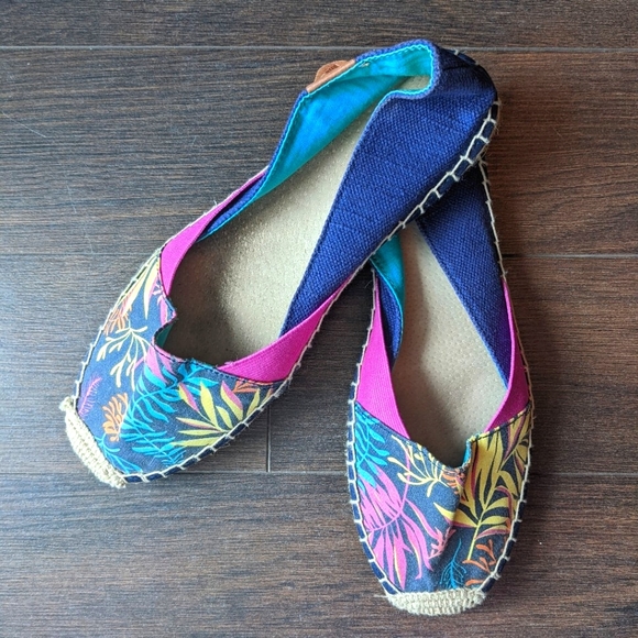 Sperry Katama Cape Espadrille Slip-Ons in Blue Seaweed - Picture 1 of 9